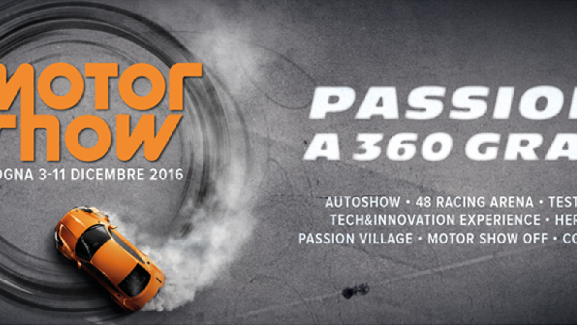 Locandina Motor Show 2016