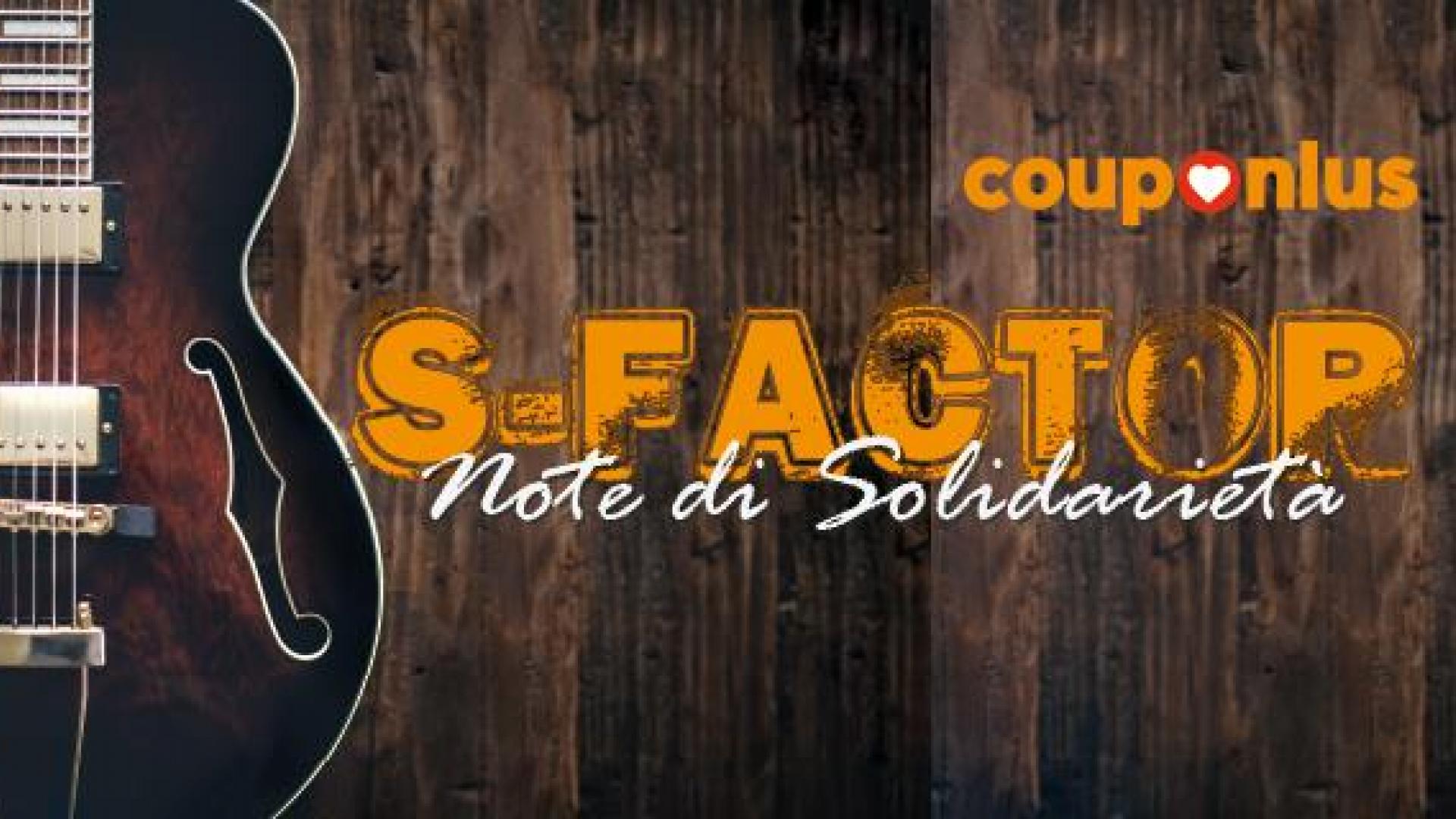 S-FACTOR, locandina concorso musicale per le scuole di Couponlus