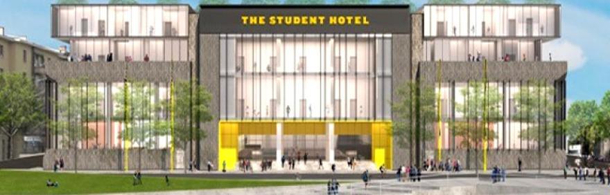 rendering The Student Hotel