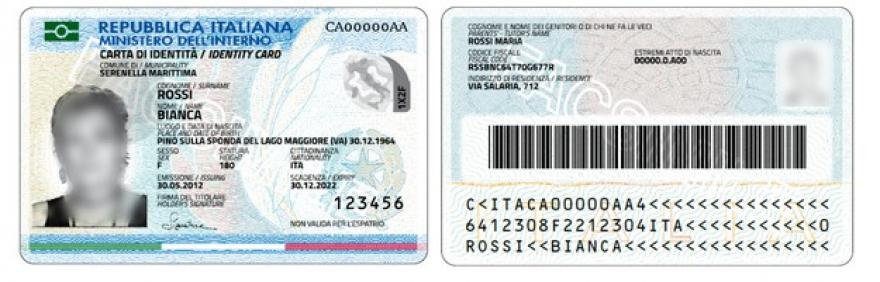 Nuova Carta di identità elettronica  Archivio notizie da luglio 2012 a  giugno 2021