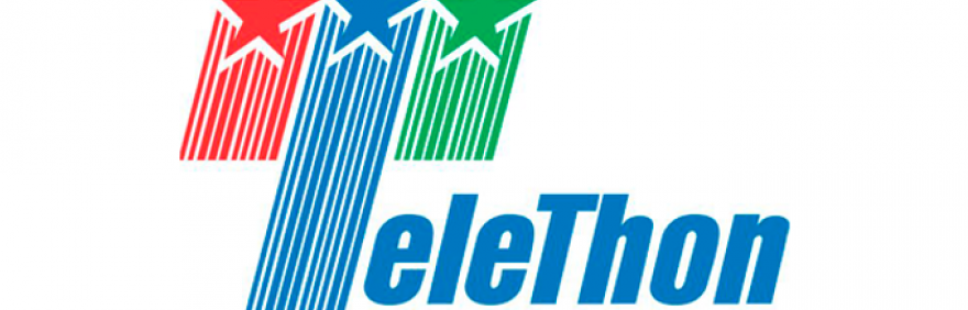 Logo maratona Telethon