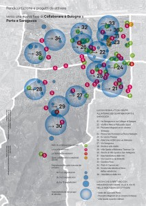 Mappa segnalazioni Porto e Saragozza