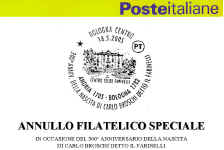 Annullo filatelico speciale