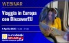 Webinar informativo: Viaggia in Europa con DiscoverEU