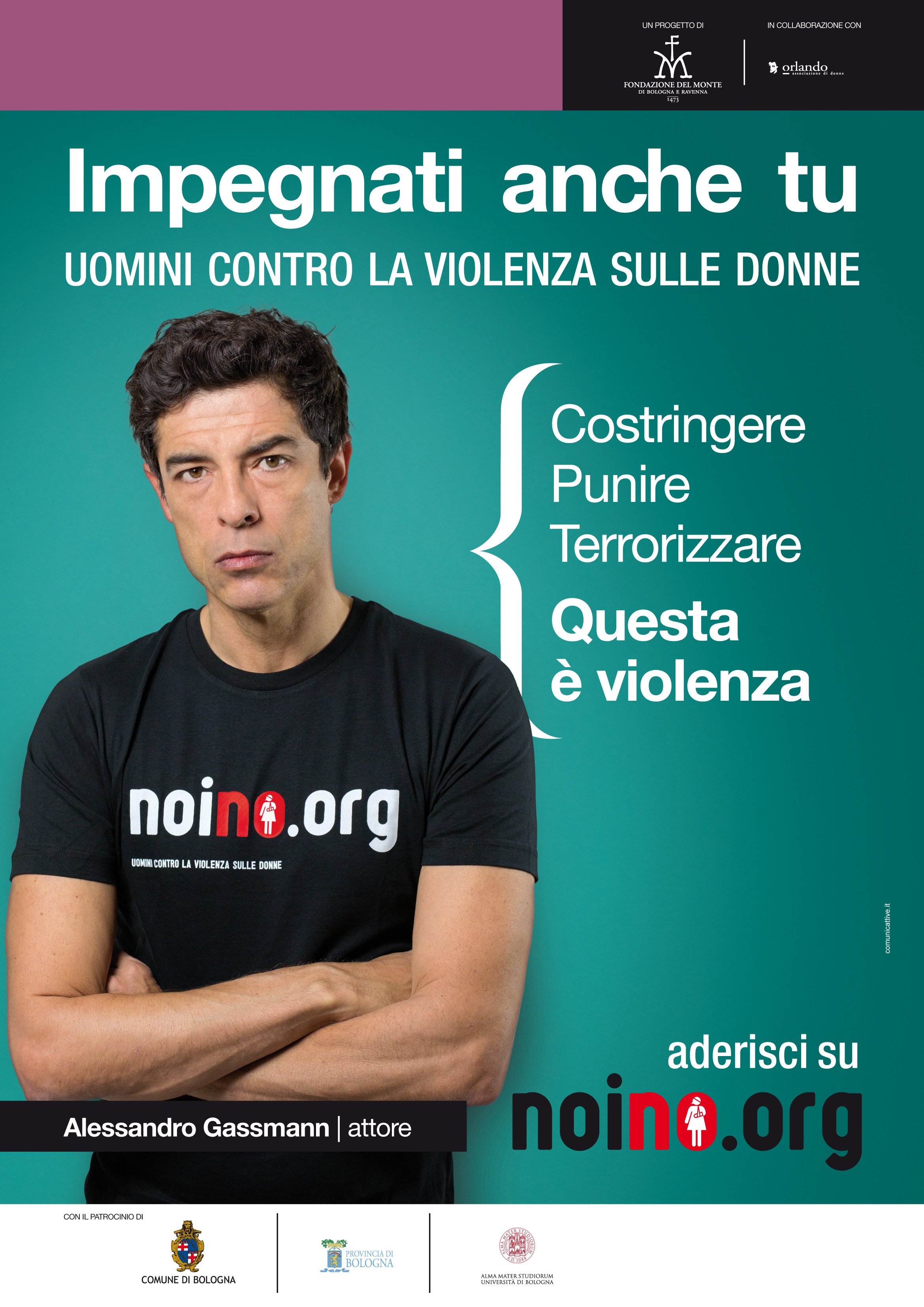 la campagna degli uomini contro la violenza sulle donne Iperbole