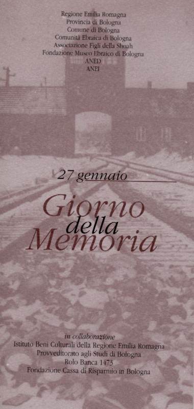 Programma delle manifestazioni del 27 gennaio 2001