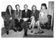 Il sindaco Walter Vitali con, da sinistra, Anna Donati, Anna Del Mugnaio, Rosanna Facchini e Ivonne Stefanelli, componenti della sua giunta, 8 novembre 1993.