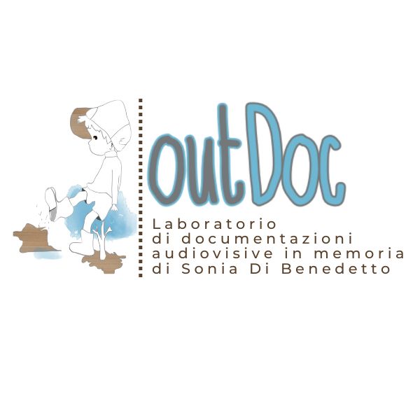 OutDoc - logo con bambino e pozzanghera