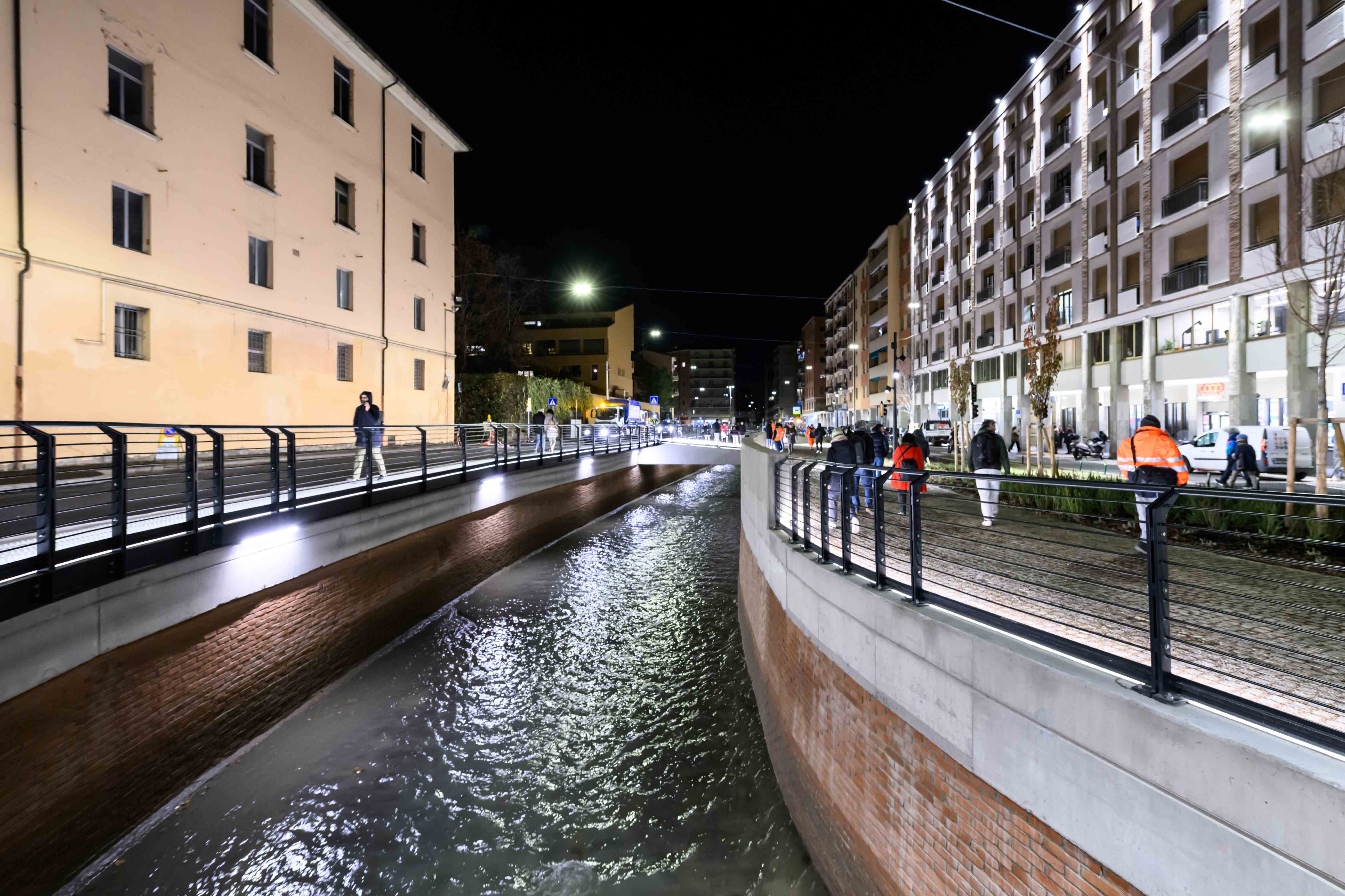 Ecco la nuova via Riva Reno a conclusione dei lavori di ...
