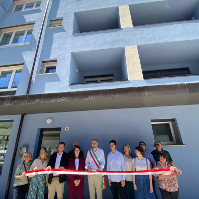 Inaugurazione e consegna alloggi via John Cage