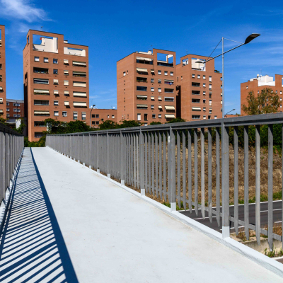 passerella pedonale viale Pertini