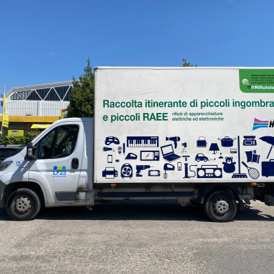 Mezzo itinerante RAEE Hera