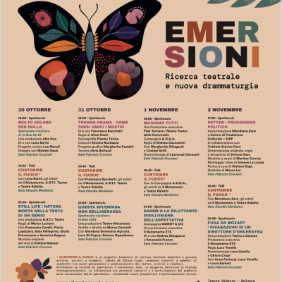 Emersioni 2025 locandina