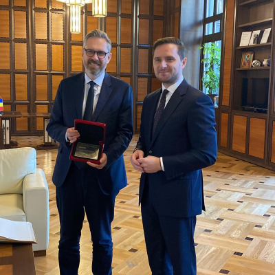 Lepore con Sindaco Bucarest