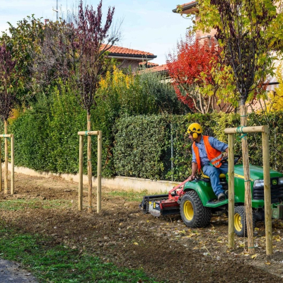 Parcheggio e verde a Borgo-Panigale