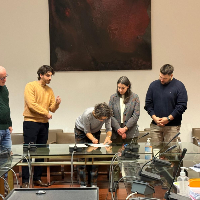 foto accordo Fondazione Abitare