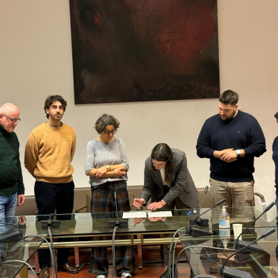 foto accordo Fondazione Abitare