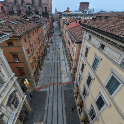 Immagini via Indipendenza riaperta