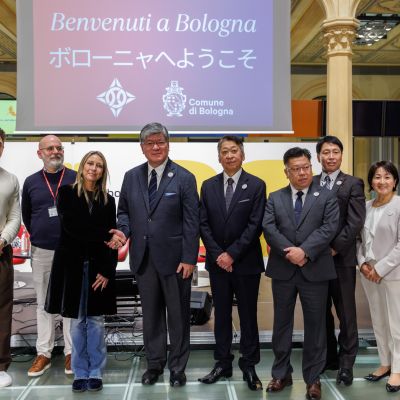 Immagini incontro delegazione Itabashi