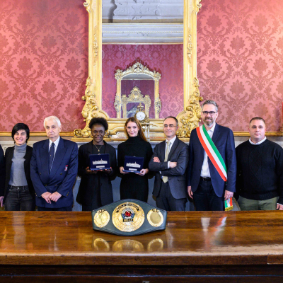 turrita argento Pamela Malvina e Bolognina Boxe 