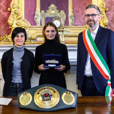 turrita argento Pamela Malvina e Bolognina Boxe 