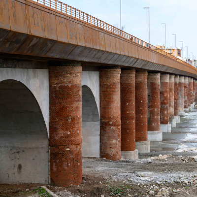 Il ponte dopo l'intervento