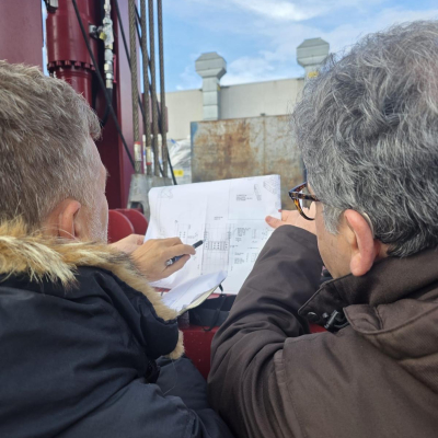 Prove tiraggio tralicci Garisenda a Cesena