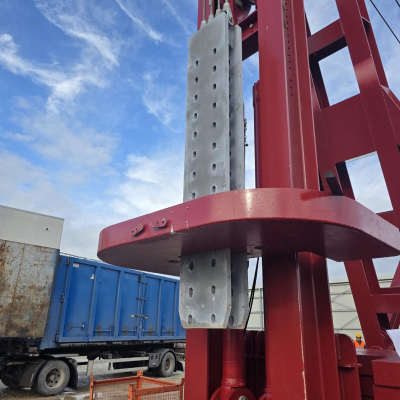 Prove tiraggio tralicci Garisenda a Cesena