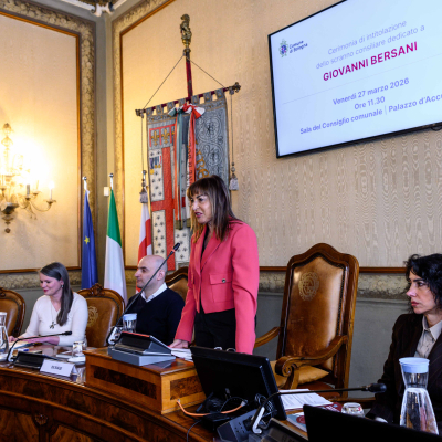 Intitolazione scranno a Giovanni Bersani