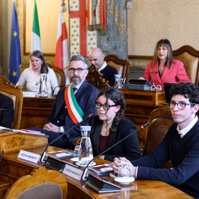 Intitolazione scranno a Giovanni Bersani