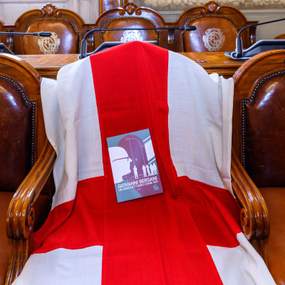 Intitolazione scranno a Giovanni Bersani