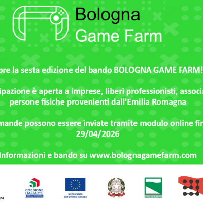 flyer bologna game farm