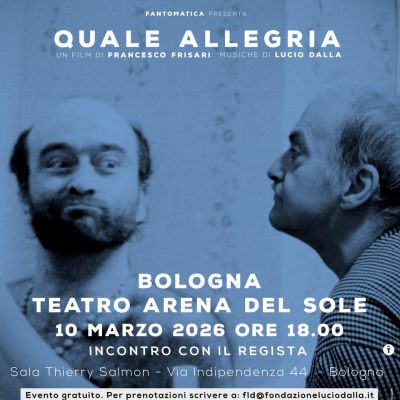 Locandina del docu-film "Quale allegria"