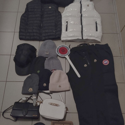 sequestro capi griffati