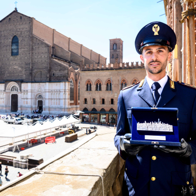 Turrita d'argento a Davide De Ceglie