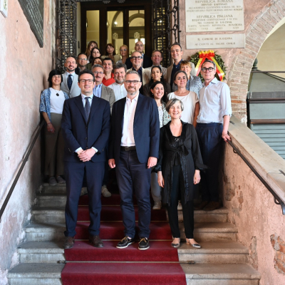 Immagine dell'incontro tra le Giunte di Bologna e Ravenna 