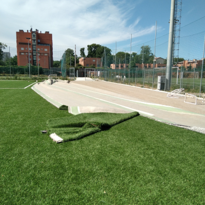 Centro sportivo Biavati danneggiato