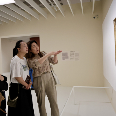 Inaugurazione mostra "Giorgio Morandi. Solo" al Museum of Art Pudong di Shanghai