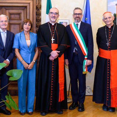 Cerimonia di conferimento della cittadinanza onoraria al cardinale Pizzaballa
