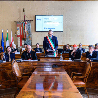 Cerimonia di conferimento della cittadinanza onoraria al cardinale Pizzaballa