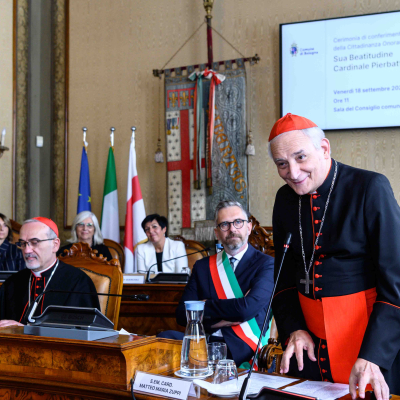 Cerimonia di conferimento della cittadinanza onoraria al cardinale Pizzaballa