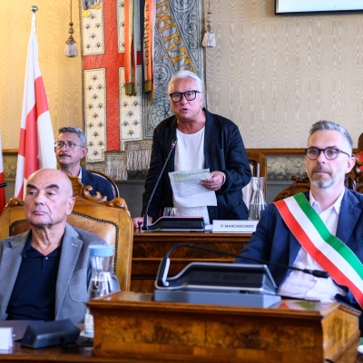 Intitolazione di uno scranno in Consiglio comunale a Marcella Di Folco. Foto di Giorgio Bianchi