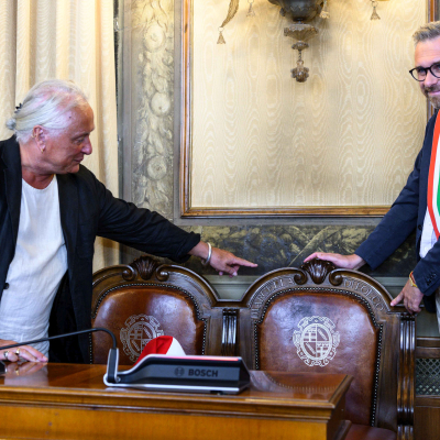 Intitolazione di uno scranno in Consiglio comunale a Marcella Di Folco. Foto di Giorgio Bianchi