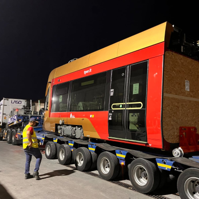 Immagini primo mezzo tram