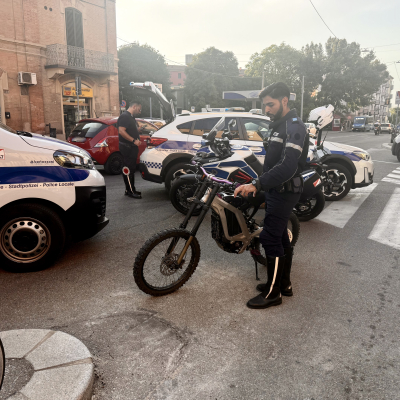 inseguimento bicicletta elettrica